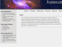 Tablet Screenshot of jkwiens.com